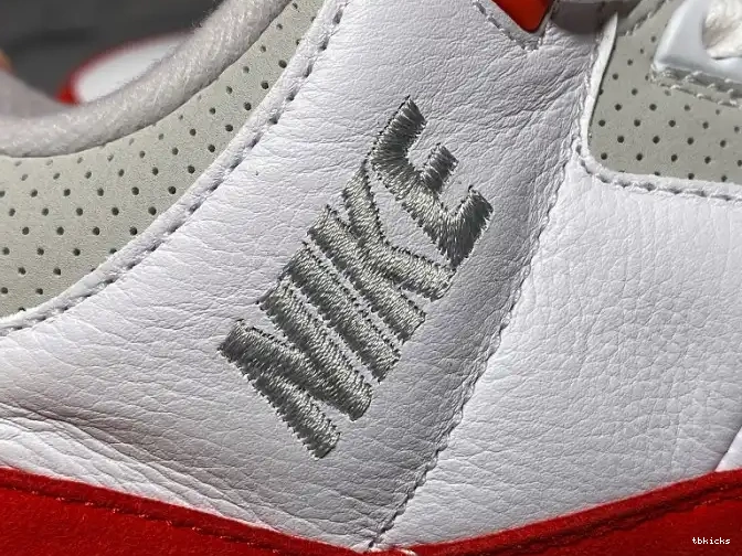 Reps TB University Tinker Air White 3 Red Jordan Retro CJ0939-100 0508